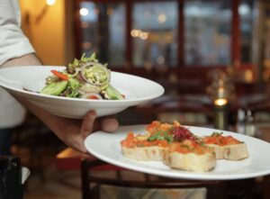 A delectale dish being served, Destin Fl Restaurants