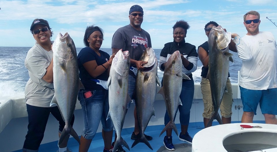 group of successful fisherman in Destin FL