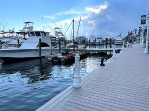 Charter Fishing Boats at Harborwalk, Destin Florida