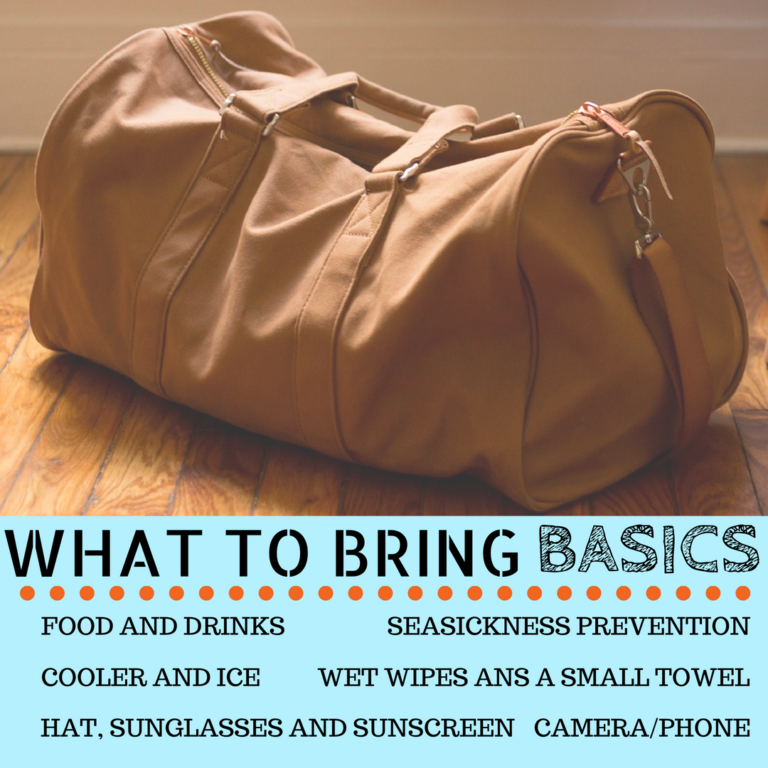 what to bring basics for a deep sea fishing trip